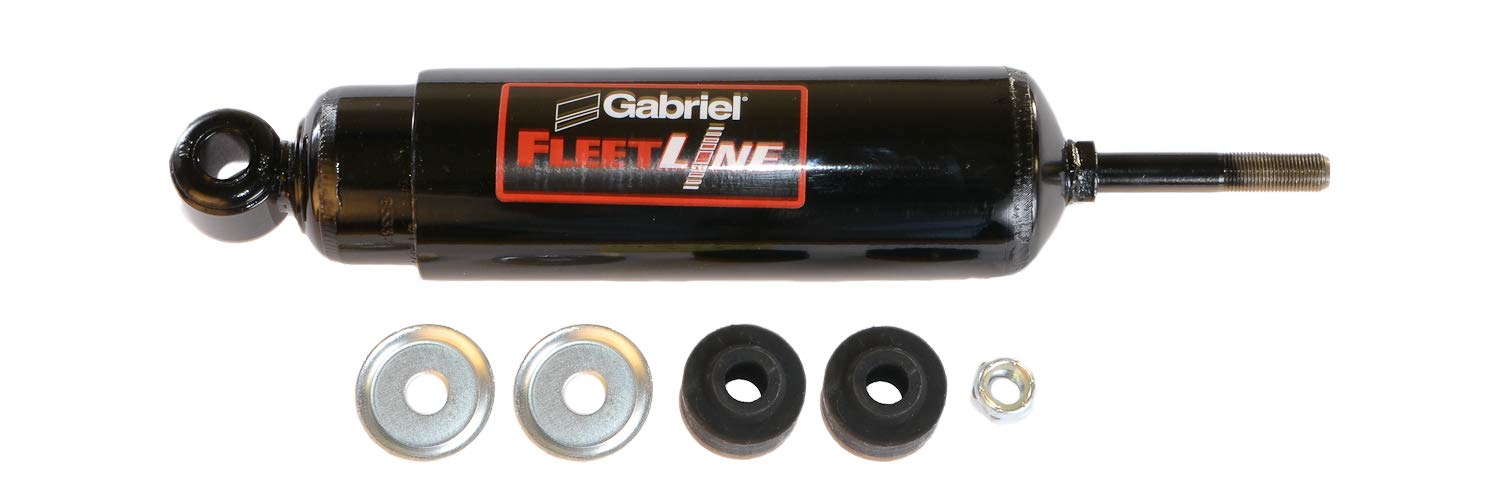 Gabriel 85332 FleetLine HD Truck Front Shocks Fits 00-02 Chevrolet &amp; GMC T6500, T7500; 03-18 IC Corporation RE; International Series 3000 School Bus Chassis; OEM# 2200327C1