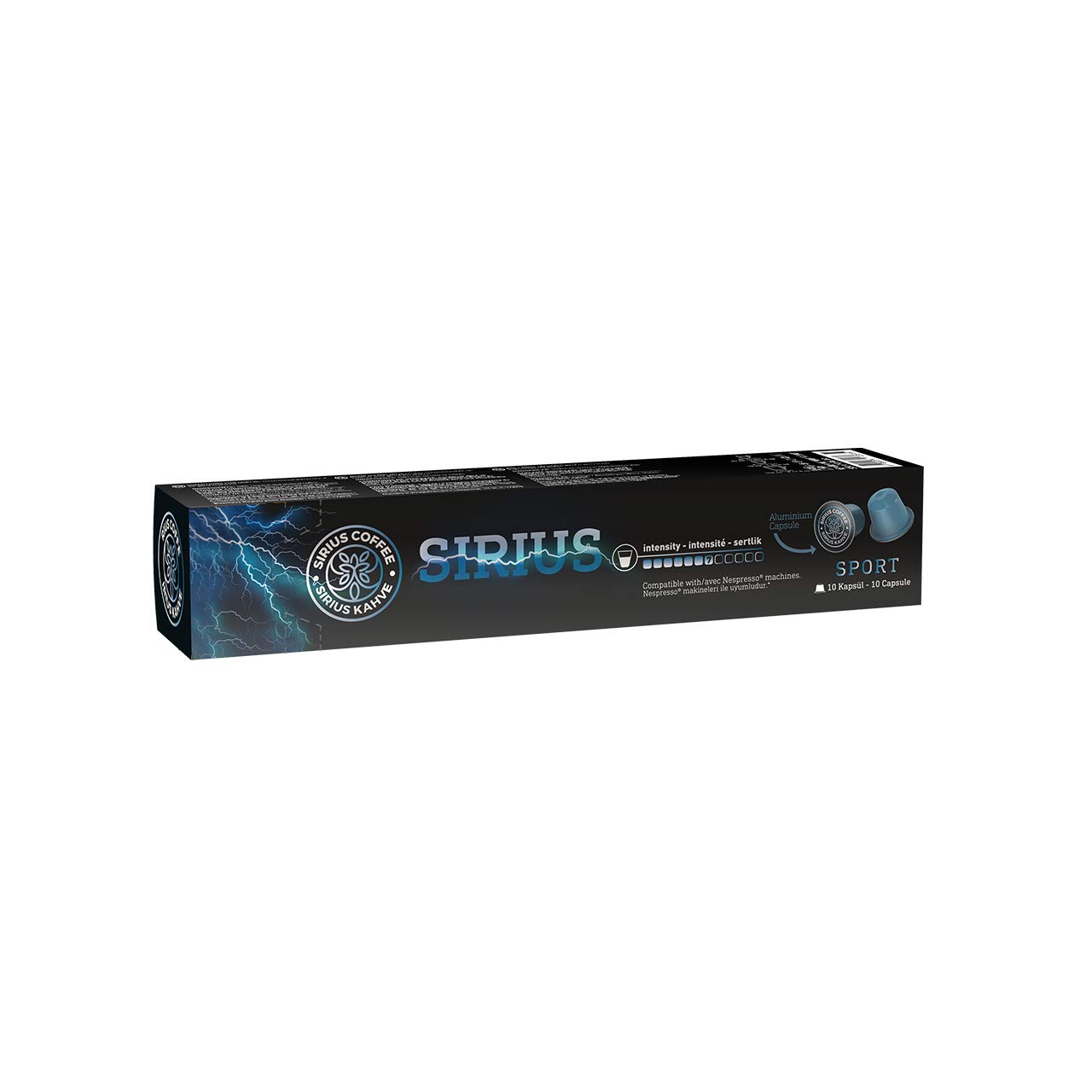 Sirius Premium Kapsül Kahve 7 Sport (Nespresso Uyumlu) - 10 Adet