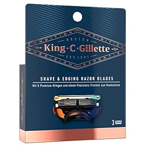 King C. Gillette Shave & Edging Nassrasierer Herren