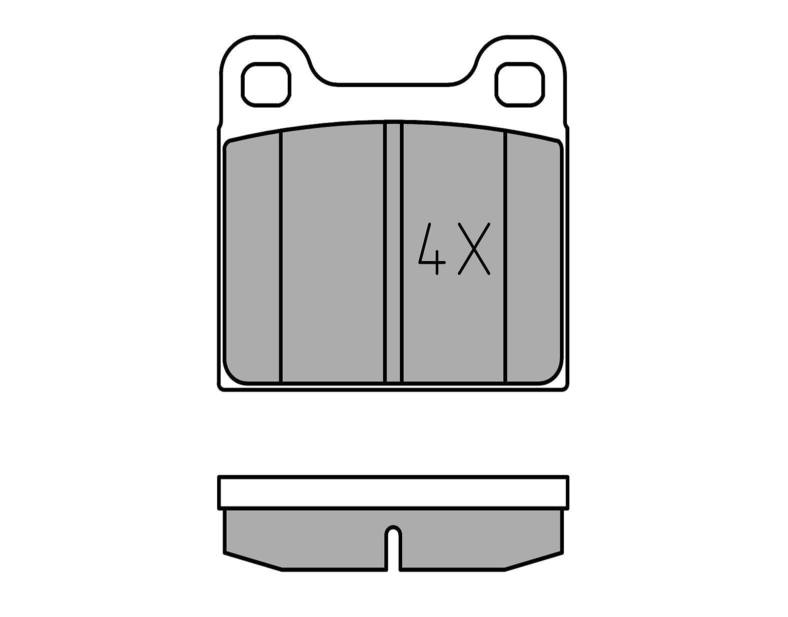 Meyle 025 210 3515 Brake Pad Set, disc brake