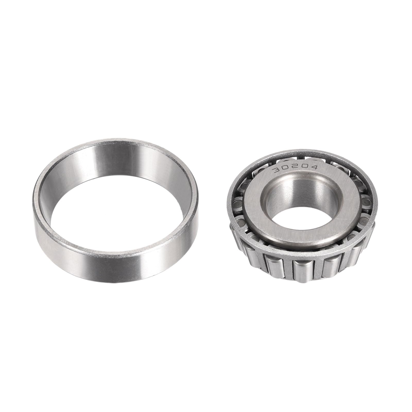 Cuscinetto A Rulli Conici 30204 - 20x47x15.5 Mm Acciaio Cromato | 2 Pezzi Per Auto E Macchine