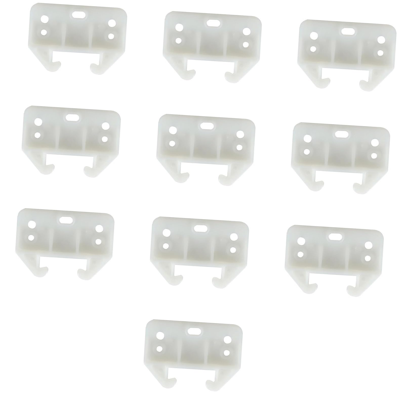 Shyyoulqe D Universals Rawer Guide Rails Replacement Furniture Rawer Track Guides Hardware For Home An Use Closet Cabinet Slides