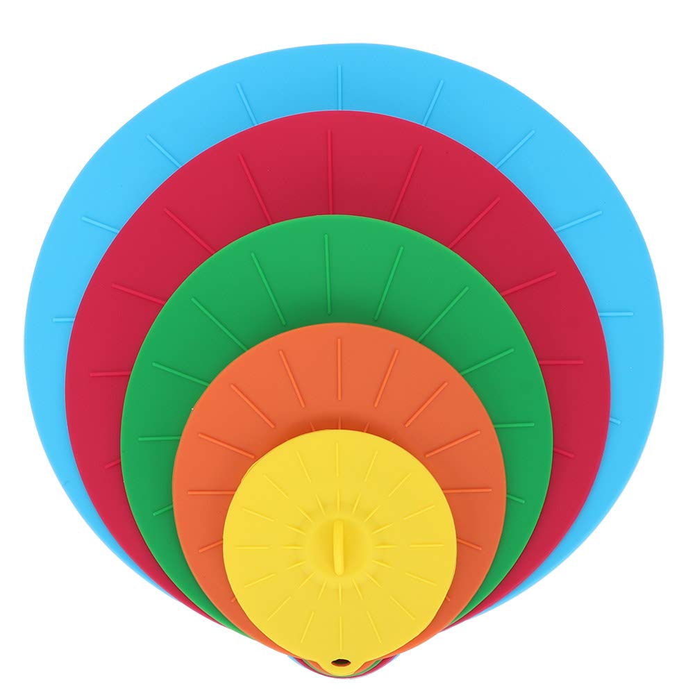 Food Grade Silicone Microwave Oven Bowl Cover Lid,Versatile Kitchen Tool for Splatter Protection,Reusable and Durable,for Microwave, Frying, and Bowl