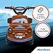 Kid Trax Toddler Disney Cars 3 Tow-Mater Electric Quad Ride-On, Kids 1.5-3 Years Old, 6 Volt Battery and Charger Included, Max Weight 45 lbs, Tow-Mater brown