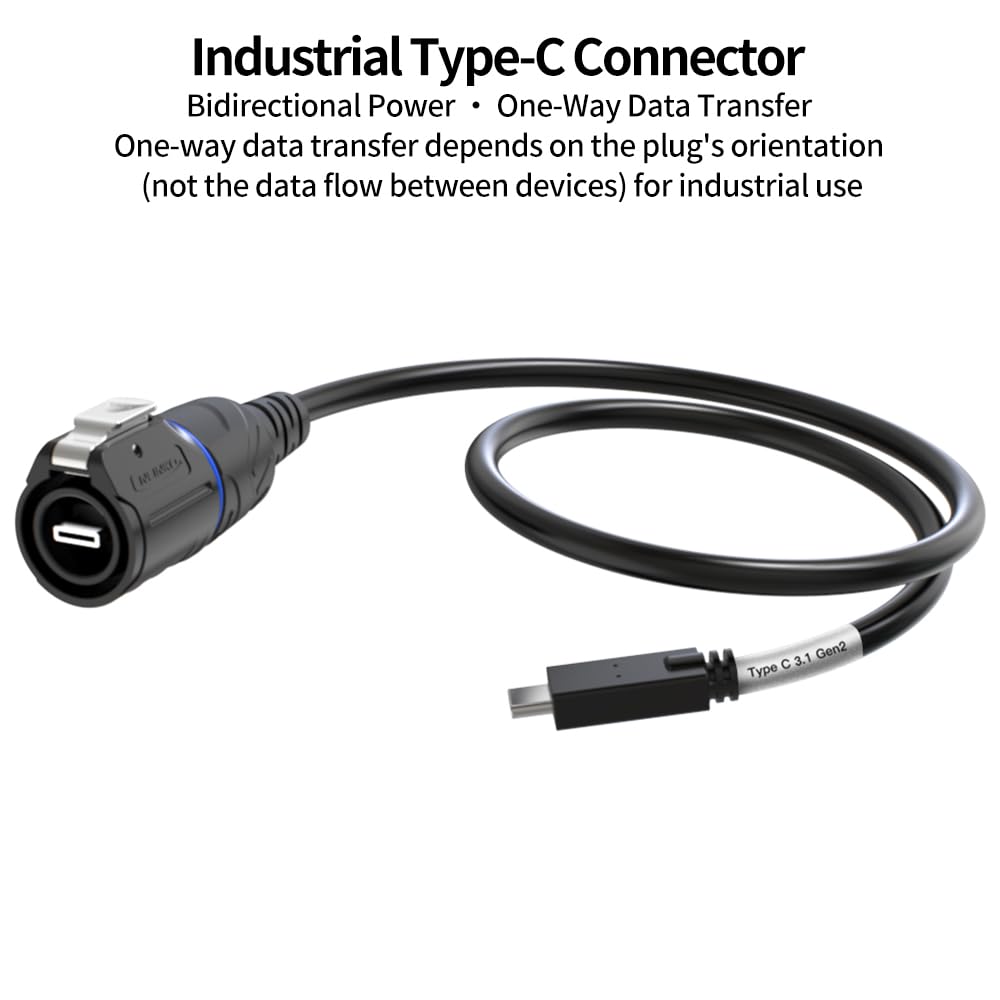 CNLINKO LP-16 Type-C 3.1 Industrial Waterproof Connector IP67