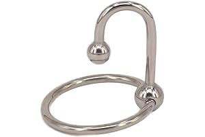 Adjustable Stainless Steel Penis Cock Rings and Urethral Sounds Cock Rings
