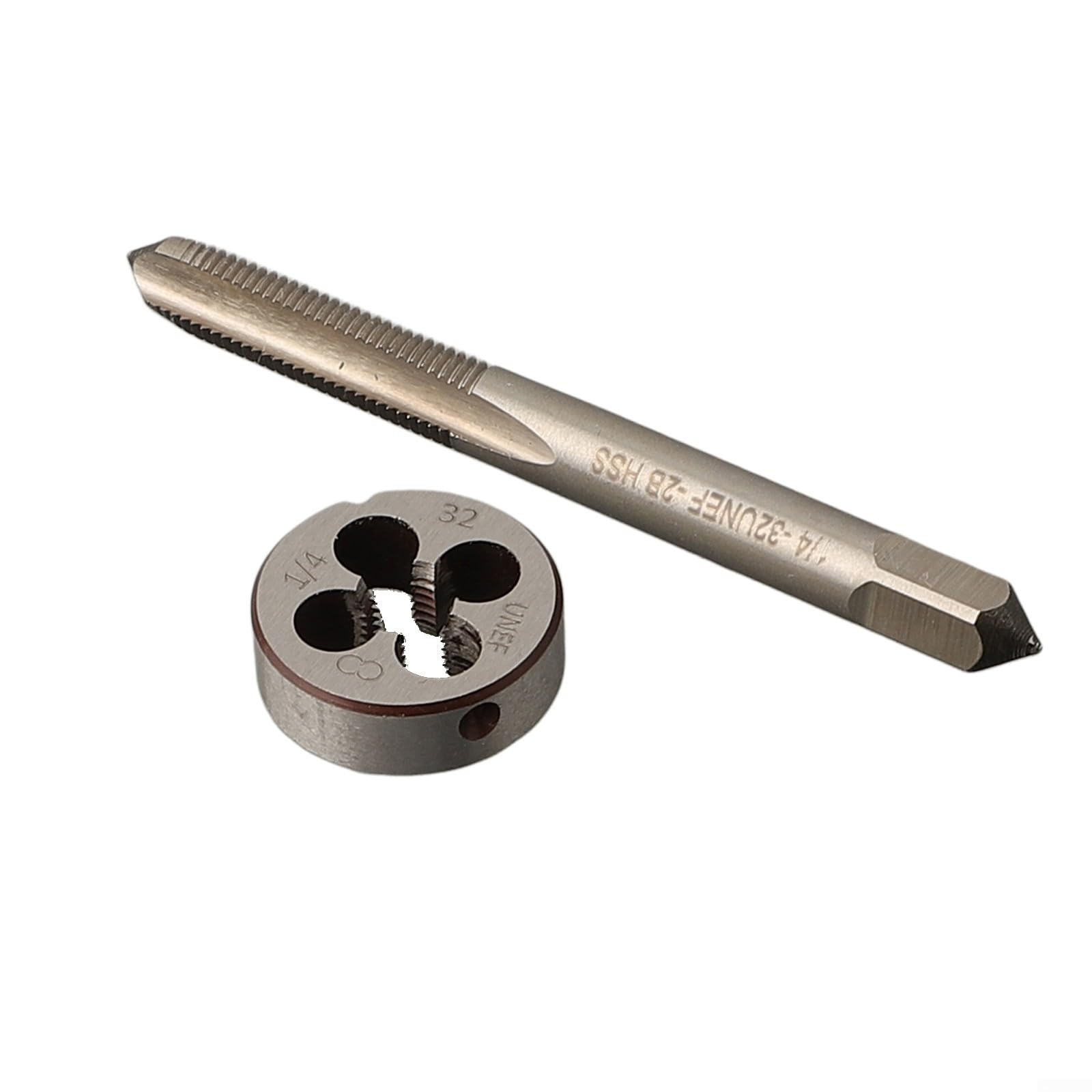Kit de tarauds et filières de filetage 1/4 32 UNEF de qualité supérieure, idéal pour les filetages internes