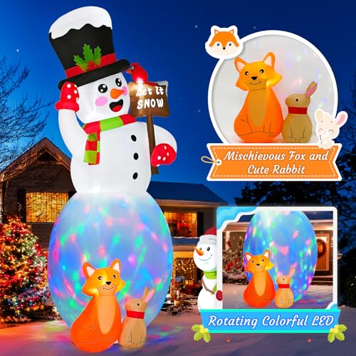 Aerwo S-CQ-XRXN 12Ft Christmas Inflatables Outdoor Decoration thumb #2