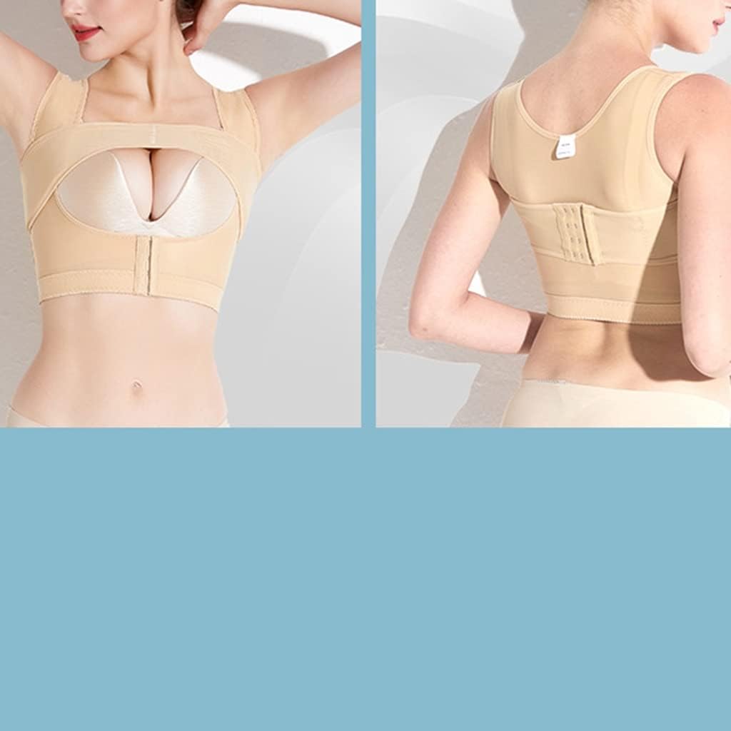 [SUNCN] 女性のためのシェイプウェア 術後姿勢矯正シェイパー 胸のサポートバンドオープンバストボディシェイパー付きトップス (