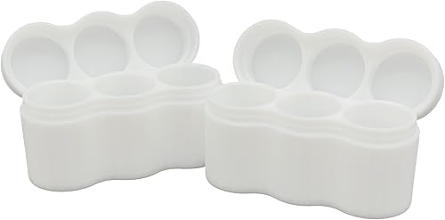 Miniatura 5 de Protect Your Power - Funda para batería Slimline CR2, material suave y duradero, paquete de 2 (soporta 3 baterías)