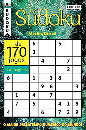 Livro Sudoku 19: Nível Médio/ Difícil - O maior passatempo numérico do mundo!