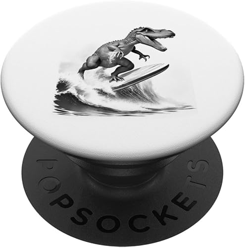 dinosaur t-rex PopSockets Swappable PopGrip