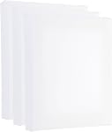 PATIKIL Paint Canvases pour la peinture, paquet de 3 16x24 Panneaux de panneau d'art en feutre pour acrylique, huile, peinture Tempera, blanc
