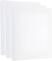 Vista 7 de PATIKIL Paneles de lienzos de pintura para pintura, paquete de 3 paneles cuadrados de madera de 4 x 4 pulgadas, paneles de arte en blanco estirados