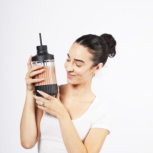 Miniatura 4 de Beast Licuadora  Mezcla batidos y batidos, diseño de encimera de cocina, 1000 W  Toma las mezclas para llevar con sistema de tapa de popote