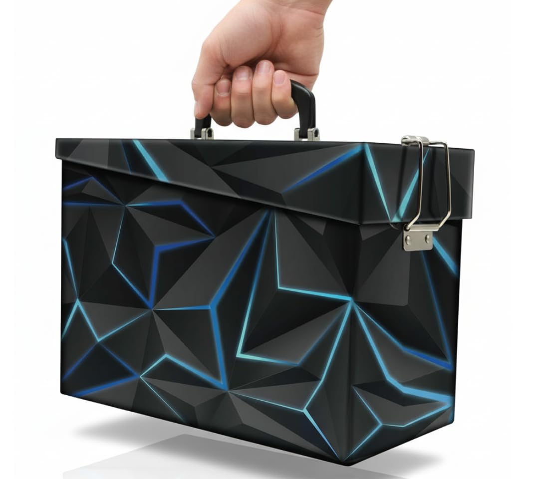 Tin Storage Box, Lunch Box & bedroom accessories. Cool Gaming star wars style kids & Adults lunchbox, medicine treasure, snack sweets box. Neatly store small bits & bobs Great for Nerf bullets storage