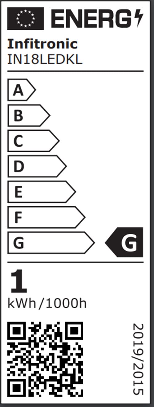 Infitronic - LED Klavierleuchte mit Touch-Dimmer & USB-Ladefunktion – Schwanenhalslampe für Klavier, Flügel & E-Piano – Warmweiß 3000K, Stufenlos Dimmbar, Inkl. 12V Netzteil, 295mm Breit – Schwarz