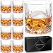 Whiskey Glasses Set of 8, 11 OZ Cocktail Glasses In Gift Box (Buy 6, get 2 Free), Old Fashioned Glasses for Drinking Bourbon Vodka Rum Liquor, Rocks Glasses, Crystal Scotch Glasses, Gifts for Men -  QUMMFA