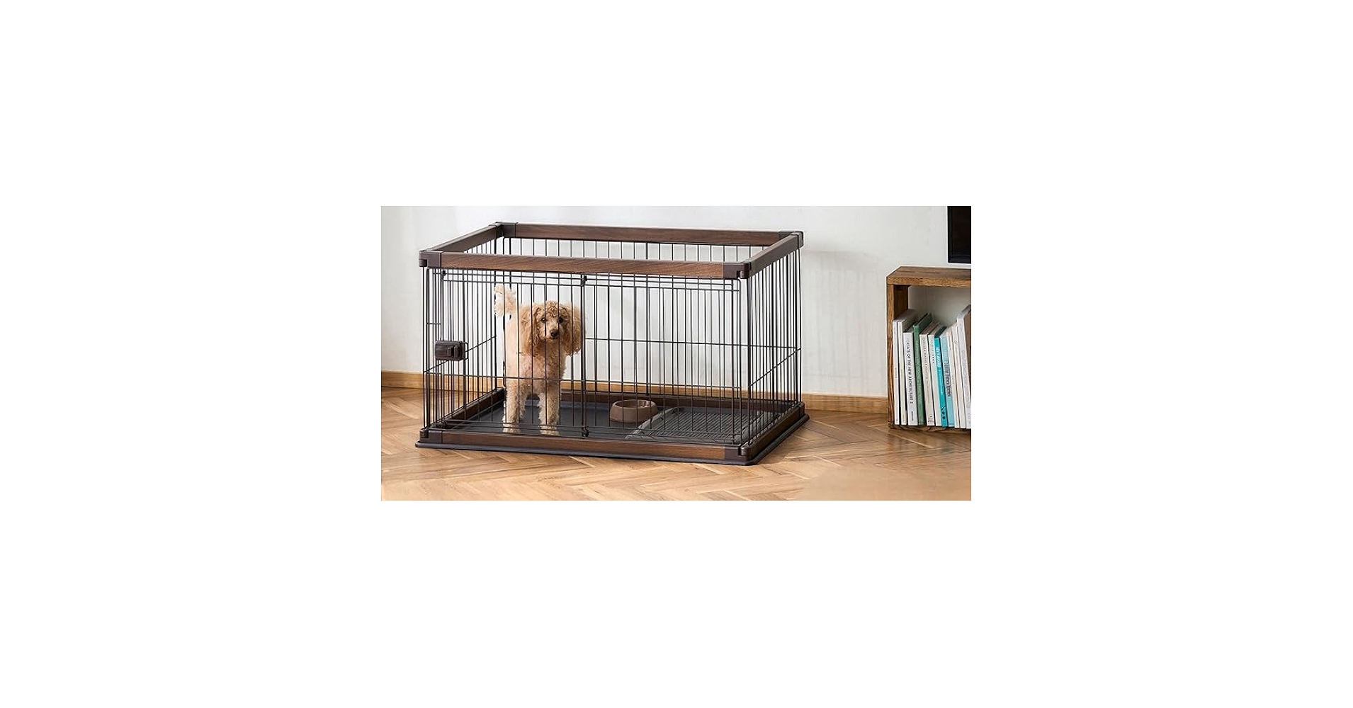 Amazon | 犬 ペット サークル おしゃれ 幅120 高さ55.5 小型犬 中型犬