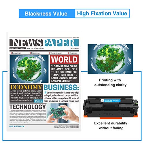 True Image Compatible Toner Cartridge Replacement For Canon 046H 046 Crg-046H Color Imageclass Mf733Cdw Mf731Cdw Mf735Cdw Lbp654Cdw Mf731 Mf733 Printer Ink (Black Cyan Magenta Yellow, 4-Pack) #TOP4