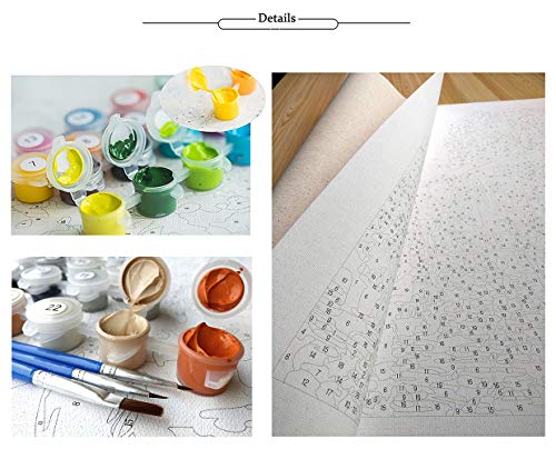 Peinture à l’huile par numéros à faire soi-même pour adultes, kit de peinture à l’huile par numéros pour débutants – The… - Les Beatles, Paul McCartney, John Lennon, RIngo Starr, George Harrison Peinture à l'huile par numéros à faire soi-même pour adultes, kit de peinture à l'huile par numéros pour débutants – The… – Image 3
