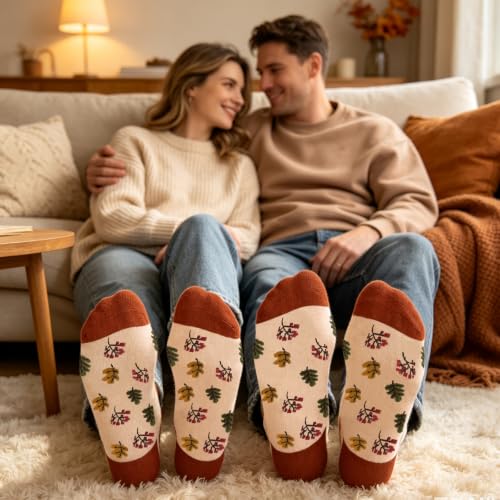 Image of 6 Pairs Ankle Socks for Women Men Novelty Gifts For Women Halloween Christmas Festival Birthday Gift