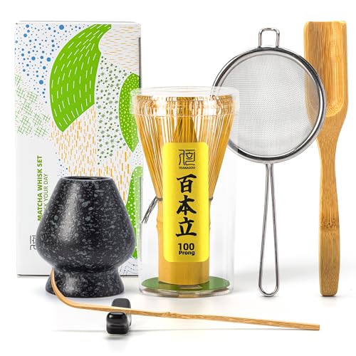 TEANAGOO Bamboo Matcha Whisk Set (6-PCS)