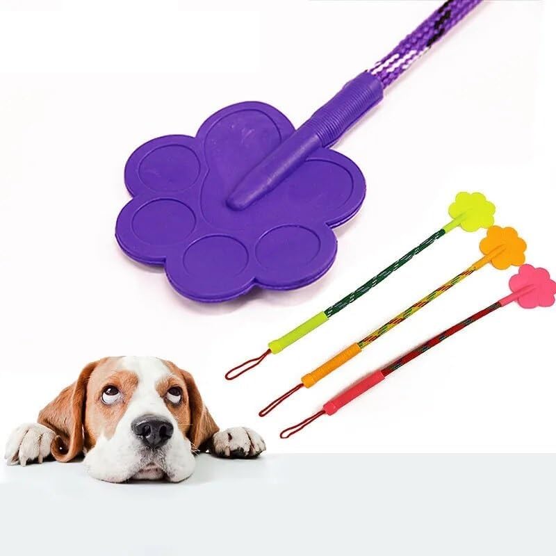 The DDS Store Pet Training Stick Rubber Paw Shape Dog Training Pat Cat Whip Pet Training Tool Dog Training Tool for Dog Puppy Cat Multicolor (B0D9MBL46M) Amazon Price History, Amazon Price Tracker