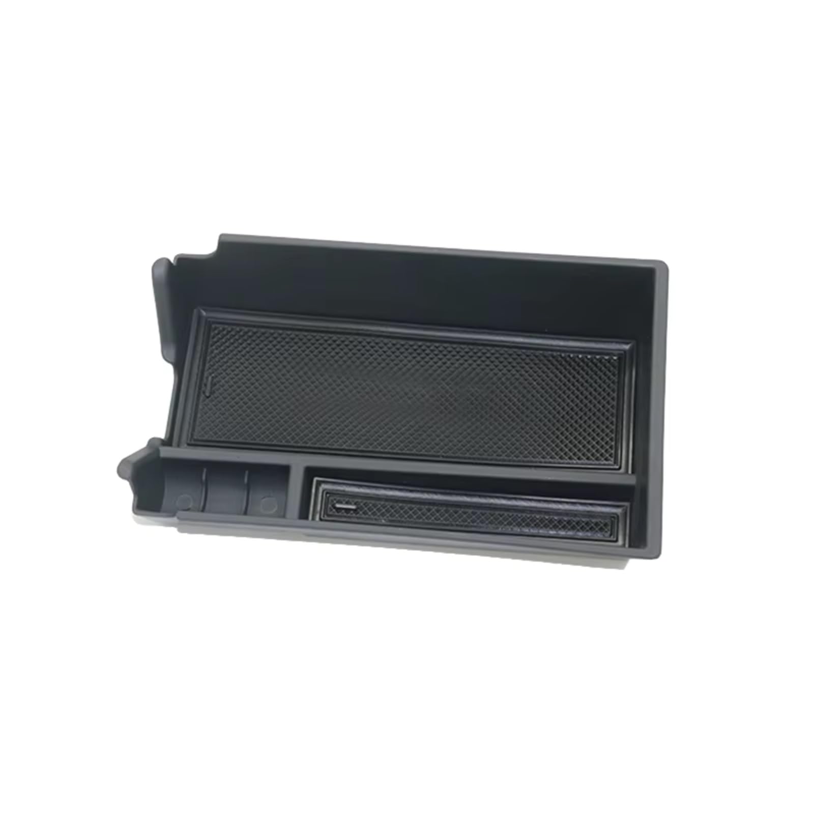 CAQRBCX Car Armrest Divider Tray Compatible With Lexus For ES350 For ES300H 2018-2021 1 Pcs ABS Car Central Console Armrest Storage Box Tray