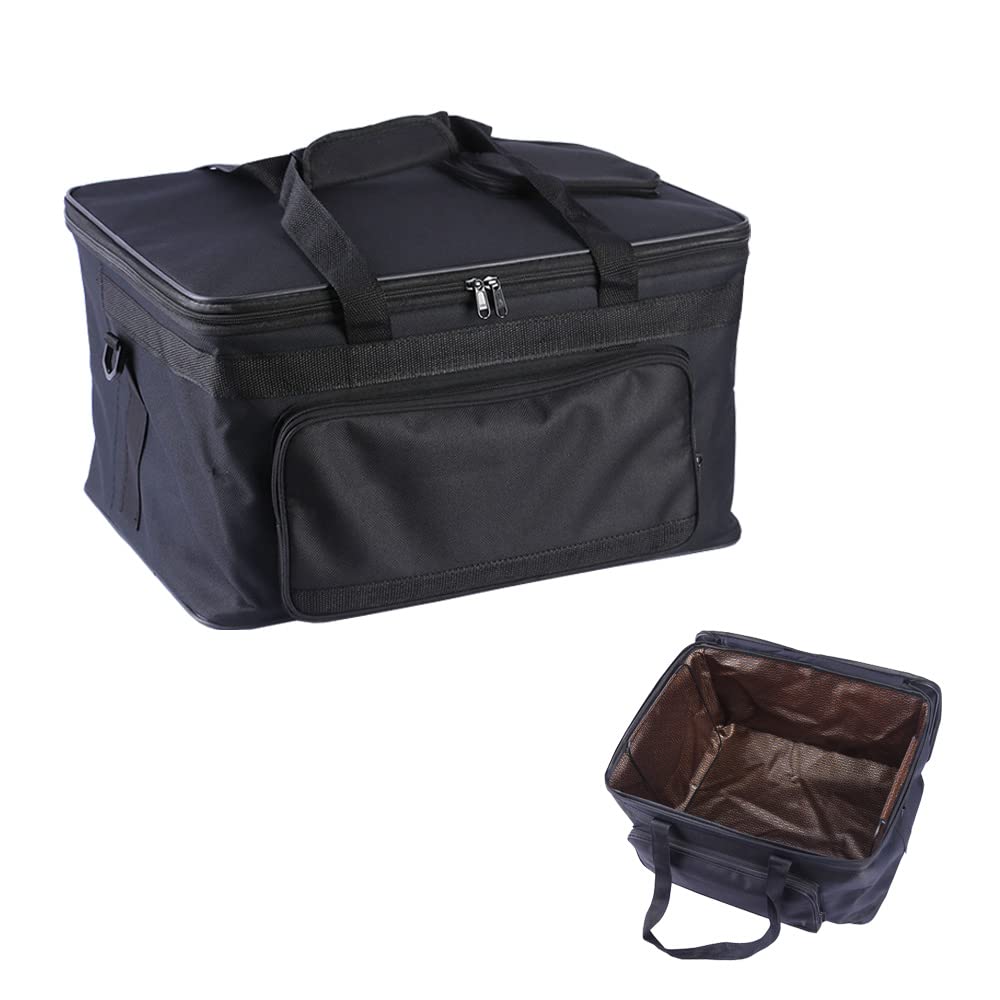 TOPOQ A2 Art Portfolio Case 4K Kunstenaar Tas Tekentas Draagtas Rugzak Draagbare Tote Tas Artiest Opbergtas voor Schetsboek Kunst Levering Schoudertas voor Student 64 x 48 cm