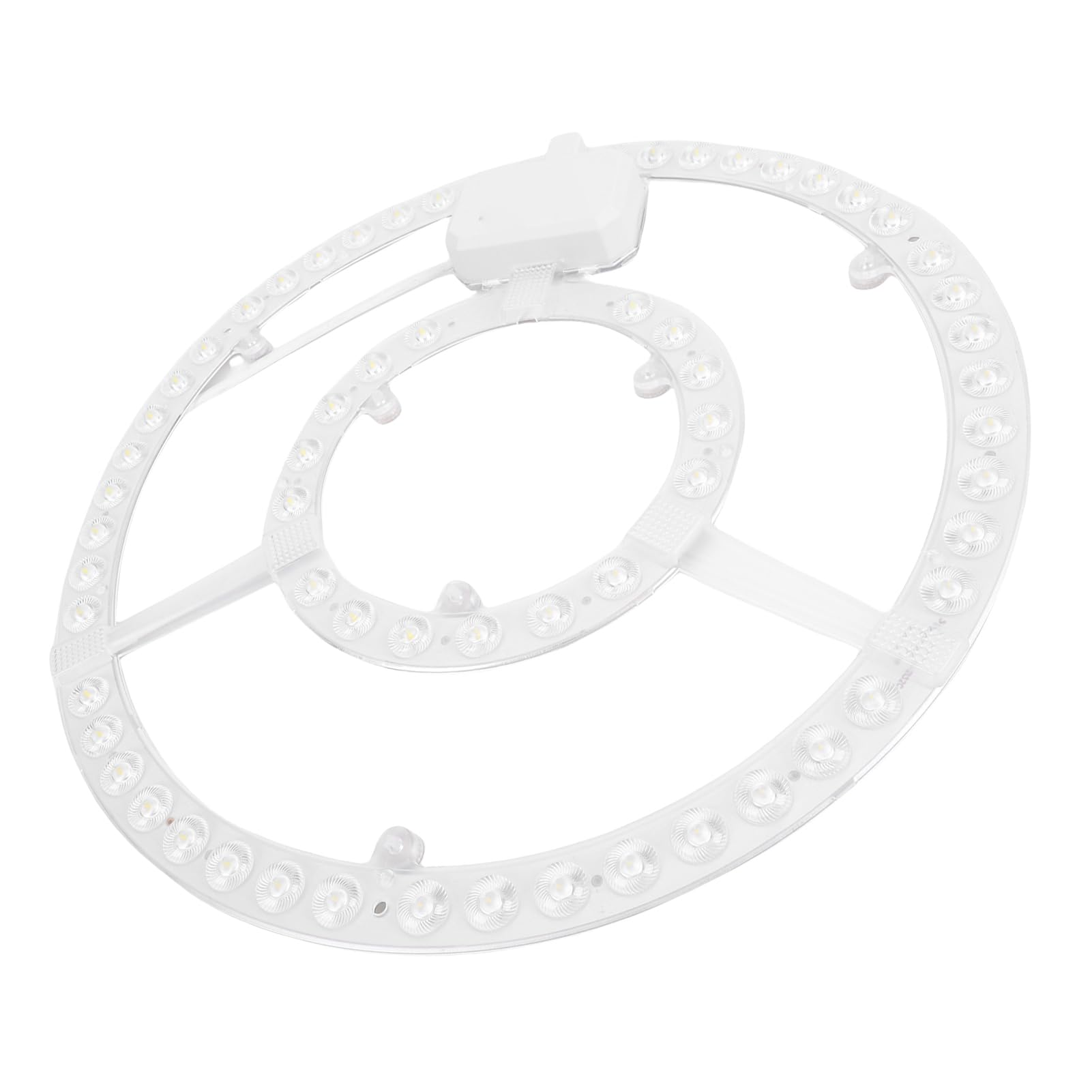 Bewinner Kit de Adaptación del Motor de Luz LED de 12.01 Pulgadas, Módulo Redondo de Luz de Techo LED Módulo de Luz de Techo de Alto Brillo de Luz Blanca Panel de 72 W para Reemplazo