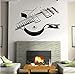 Produktbild ZBYLL Wall Sticker kreative Gitarre Wohnzimmer Schlafzimmer Dekoration Aufkleber