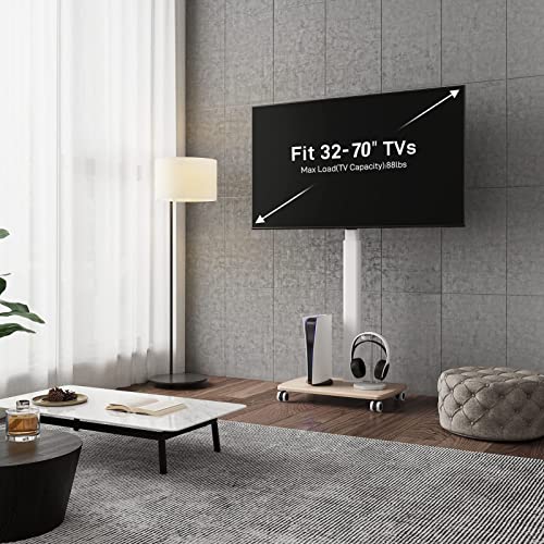 Soporte móvil para TV con ruedas, 37-70 pulgadas miniatura 4