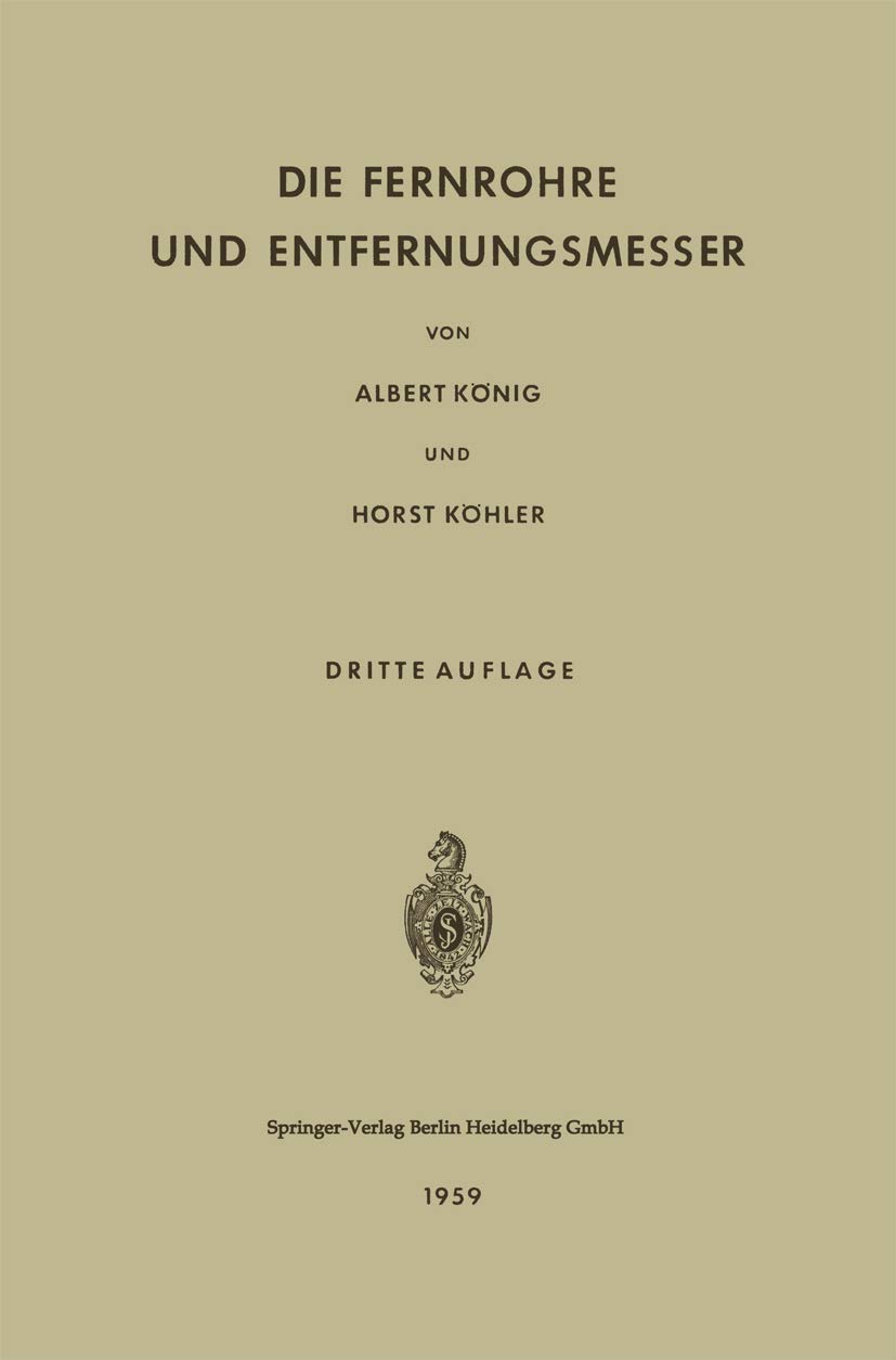 Amazon | Die Fernrohre und Entfernungsmesser | Koenig, Albert