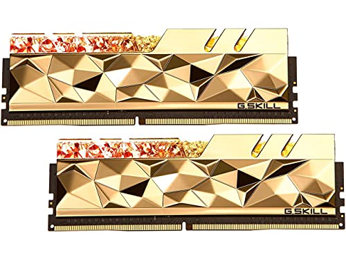Amazon.co.jp: 32GB G.Skill DDR4 Trident Z Royal Elite Gold 3600Mhz