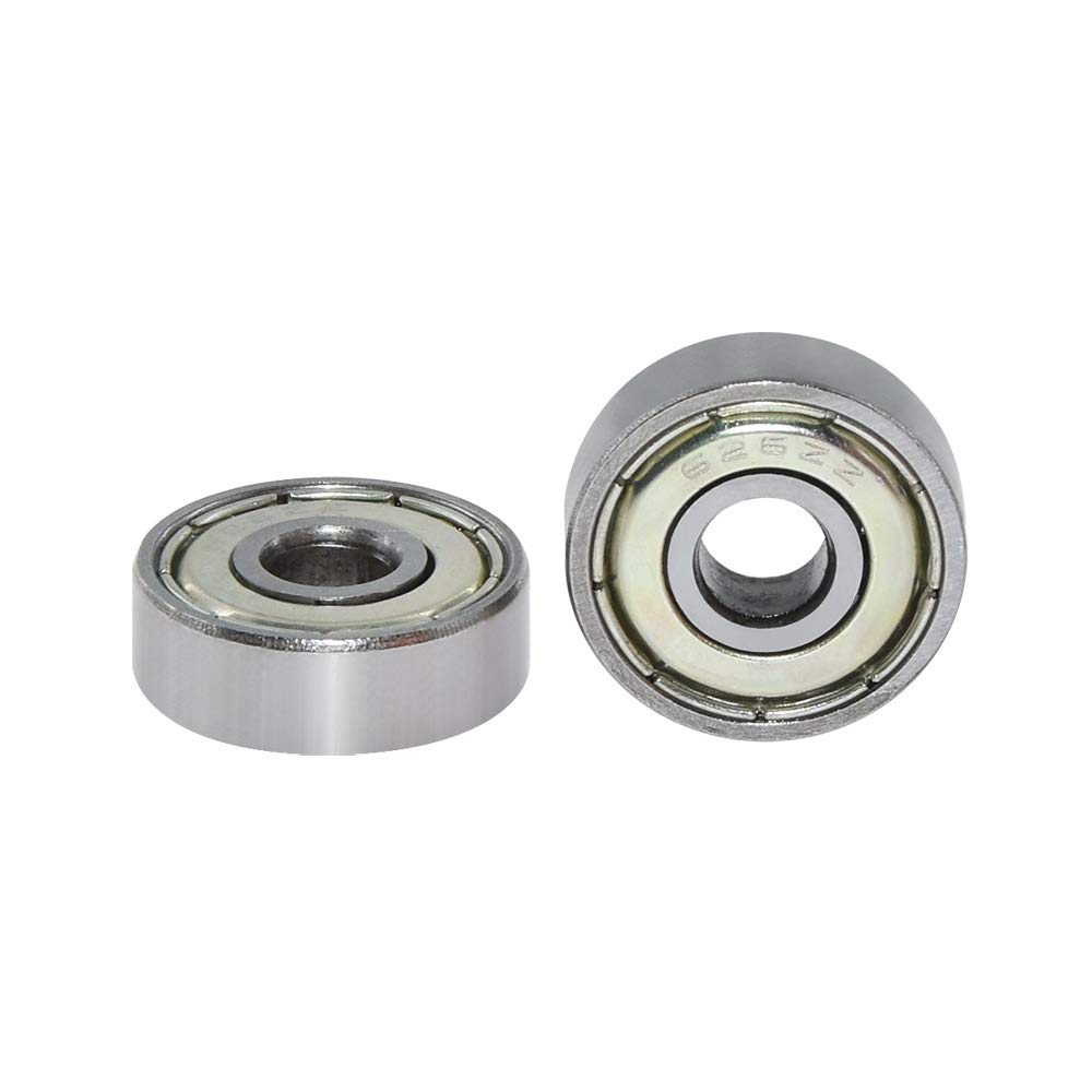 Amazon.com: XKHLQLPEF 10Pcs 626zz Flange Deep Groove Ball Bearing