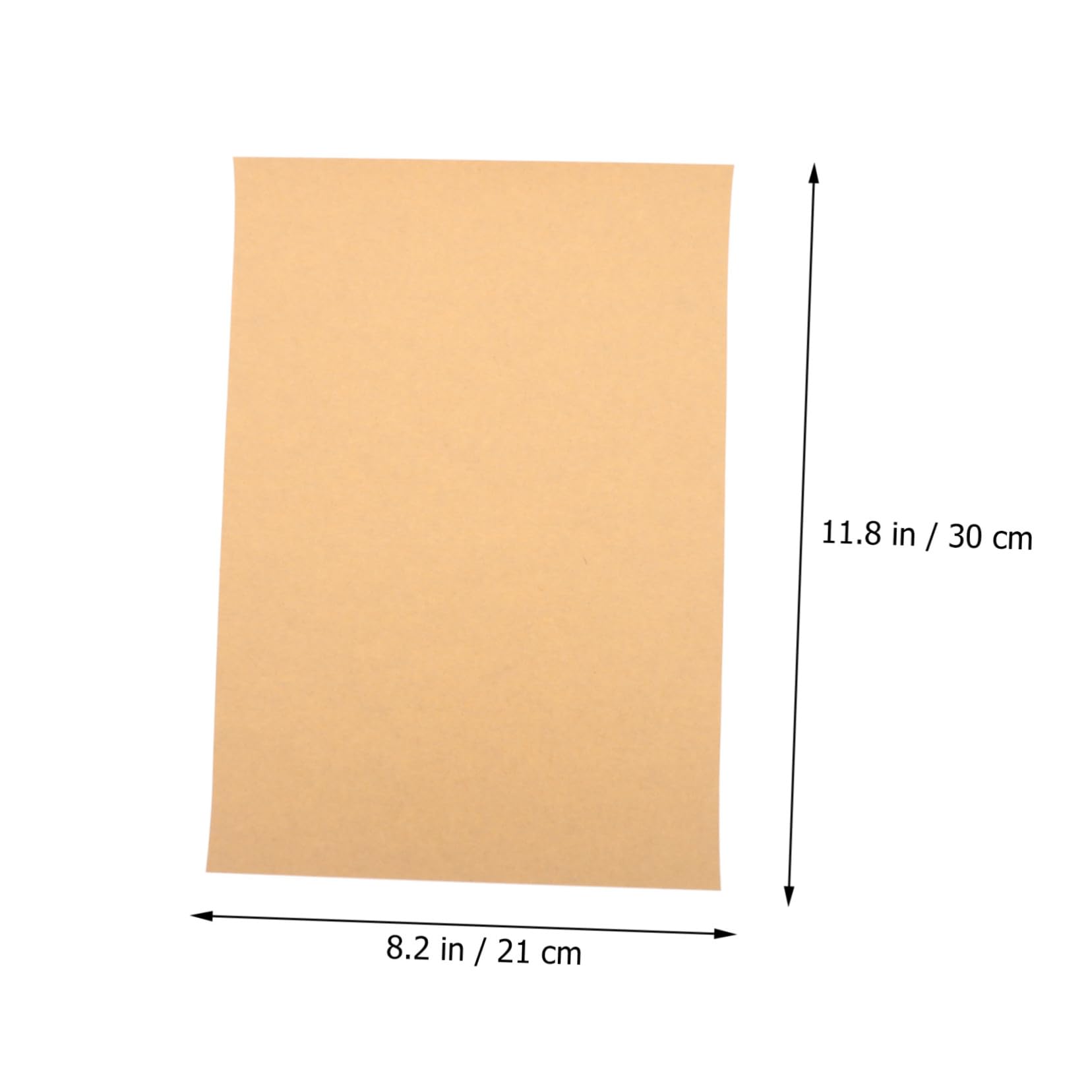 KONTONTY Papier Kraft Épais 4k 100 Feuilles 210g/m² pour Dessin Garçon et Filles Pratique Artistique École