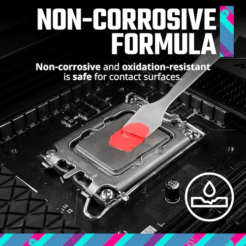 Image of Cooler Master CryoFuze 5 Premium Performance Thermal Paste | 3 Grams | Thermal Compound (for GPU, CPU, Consoles, Laptops Graphics Cards, Heat Sinks) - Red