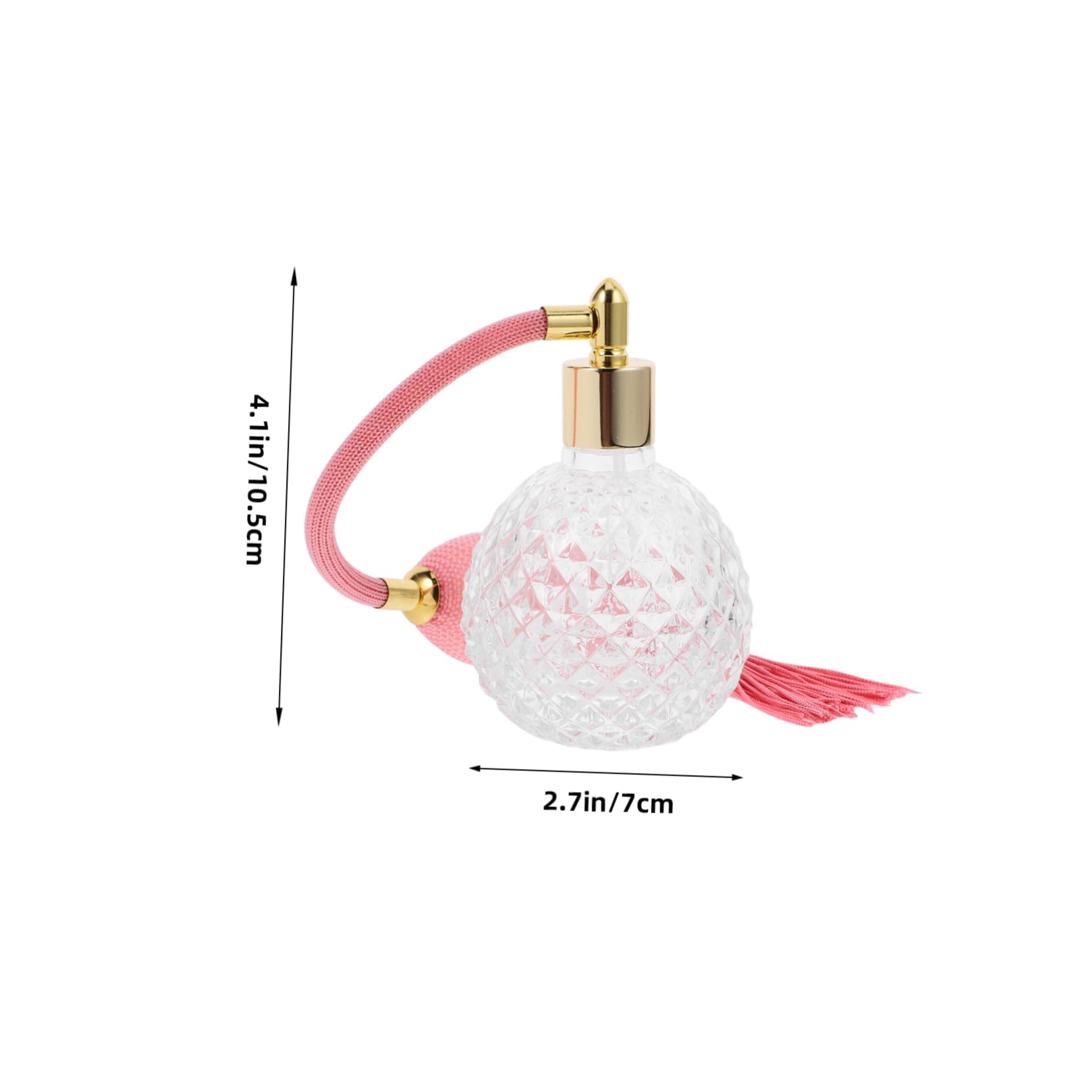 minkissy 1 Pc Botella De Perfume De Rociador De Perfume Recargable Botellas De Perfume Antiguas Botella De Perfume En Aerosol Vidrio Viajar Portátil Máquina De Aromaterapia