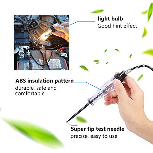 Elektrische circuitdoorgangstester 6 V/24 V met lichtindicator Diagnostische instrumenten - Image 5