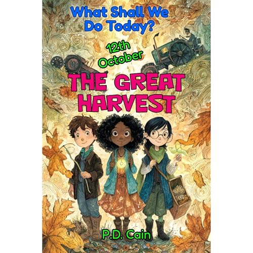 The Great Harvest Audiolibro Por P.D. Cain arte de portada