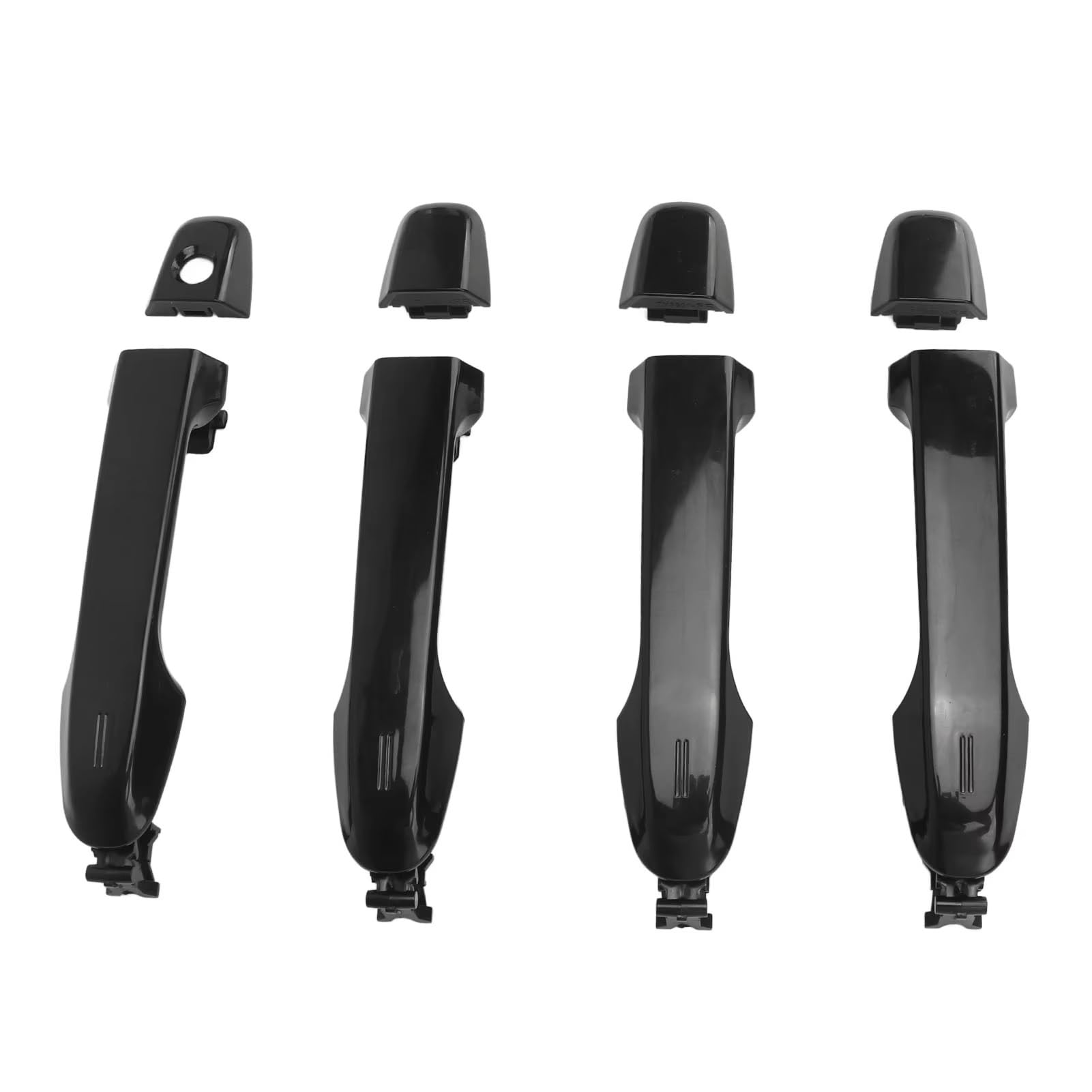 ZJYZYQ Car Sliding Outer Door Handle for Toyota for Camry 2012-2017 Accessories Exterior Set Front Rear Left Right Outside