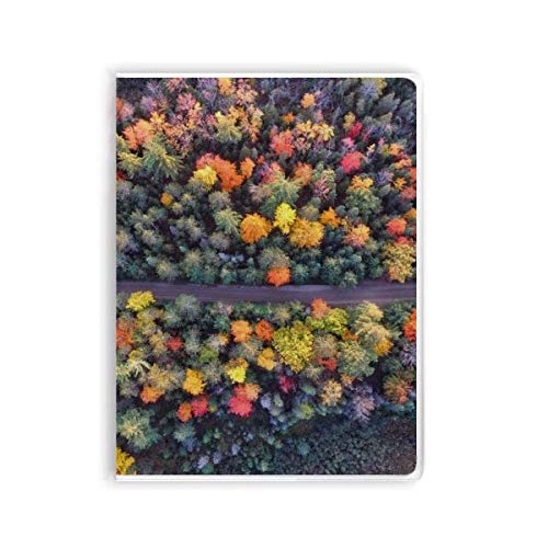 Carnet de notes pratique et souple à motif forêt pour organiser vos idées