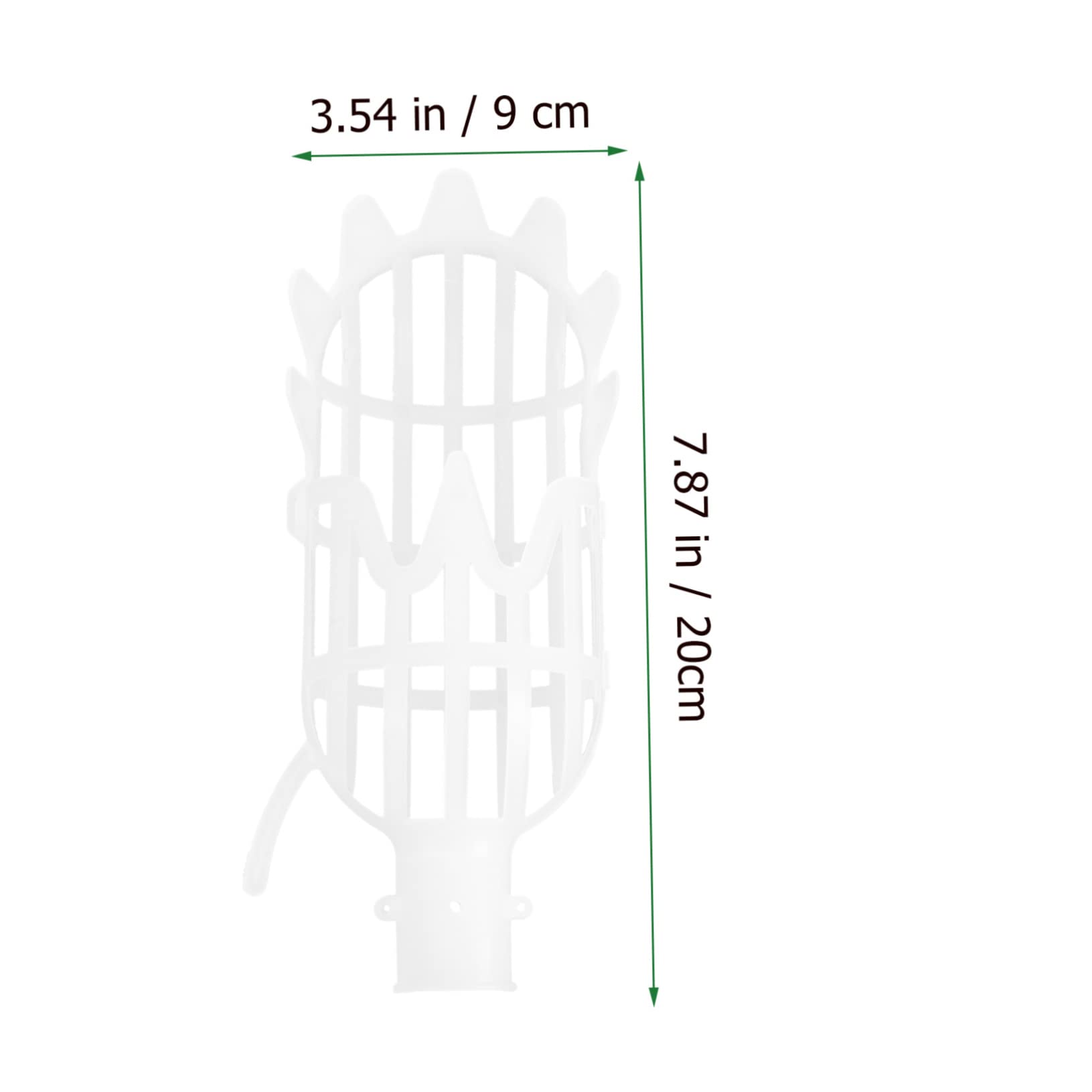 TOBBOMEY Extendable Fruit Picker 2pcs Bayberry Picker for Pear Safe Practical Fruit Harvester Tool Sturdy Material