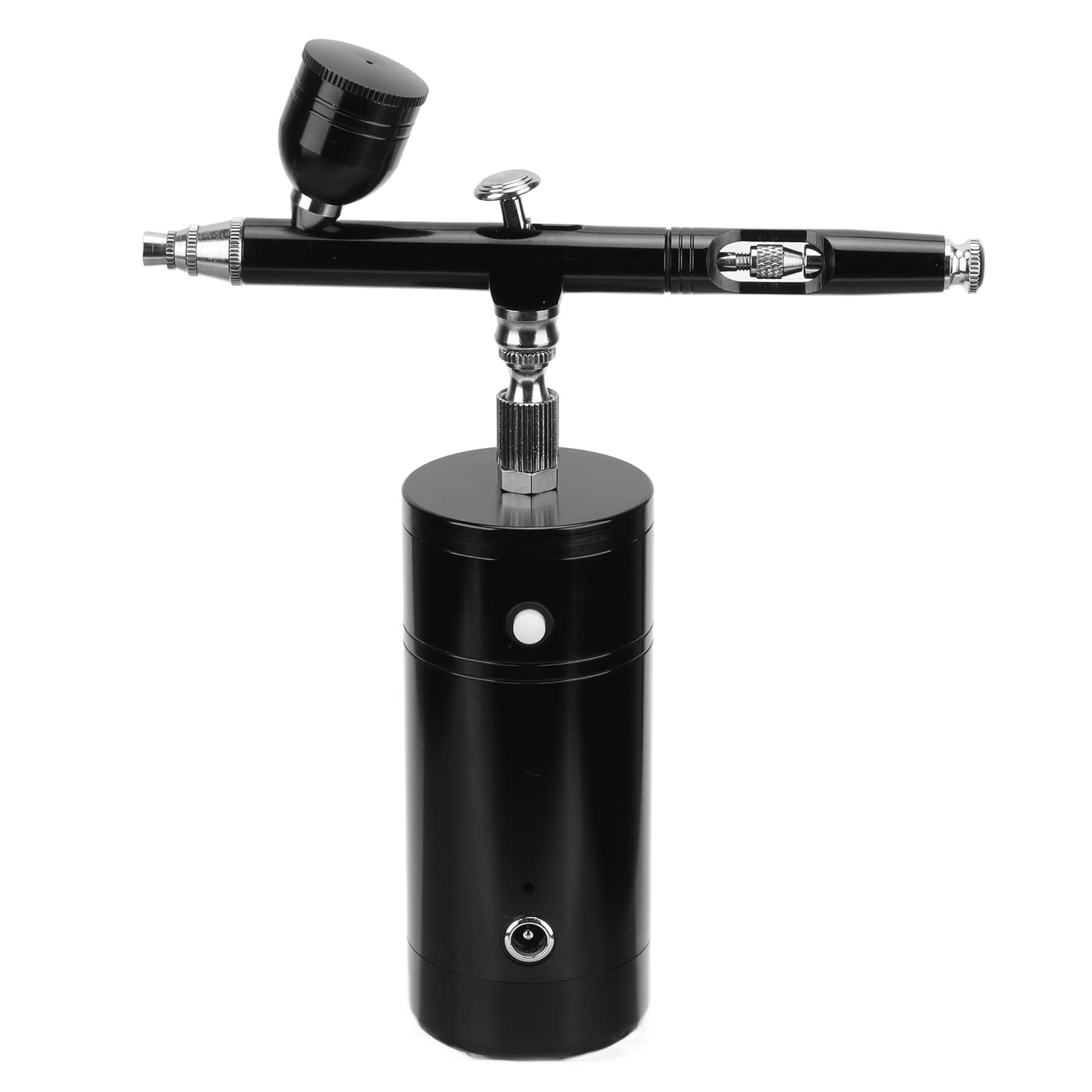 Aramox Kit Aerografo, Set Aerografo Ricaricabile Senza Fili in Lega di Alluminio 17,4 PSI con 3 Tazze e Batteria da 700 MAh per Manicure, Decorazione di Torte, Trucco, Principianti Fai da Te