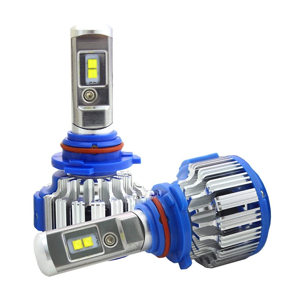 Żarówka ledowa Reflektory samochodowe H7 LED Auto Front Bulb Automobile Headlamp 6000K H1 H3 H7 H8 / H11 9005 9006 881 80W 8000LM Oświetlenie samochodu (Color : 6000K, Size : 12000LM_H4/9003/HB2 HI/