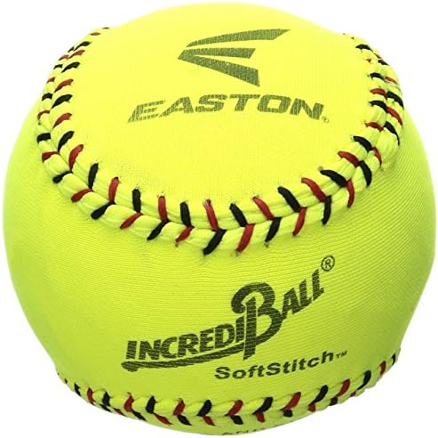 Easton SoftStitch IncrediBall, Yellow, 11-inch
