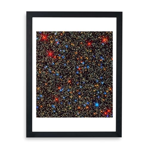 Hubble Télescope NGC 5139 WFC3 petite affiche encadrée Spiffing Prints