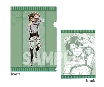 進撃の巨人　クリアファイル　リヴァイ　ひなたぼっこver. Amazon.co.jp: ステラノーツ 進撃の巨人 クリアファイル