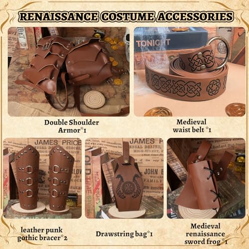 5 ensembles d'accessoires pour cosplay d'Halloween complet